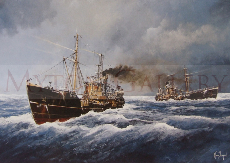 northern pride and northern duke fishing trawlers by adrian thompson