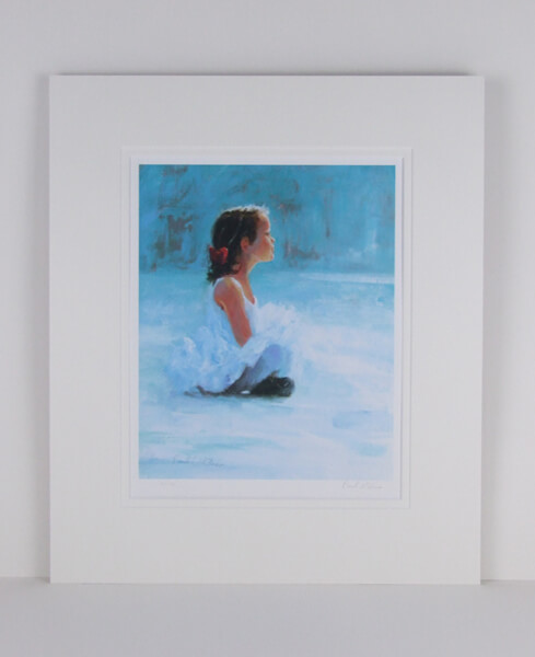 ballerina picture by paul milner mounted for sale