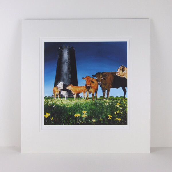 cows and black mill beverley westwood by martin jones mounted for sale