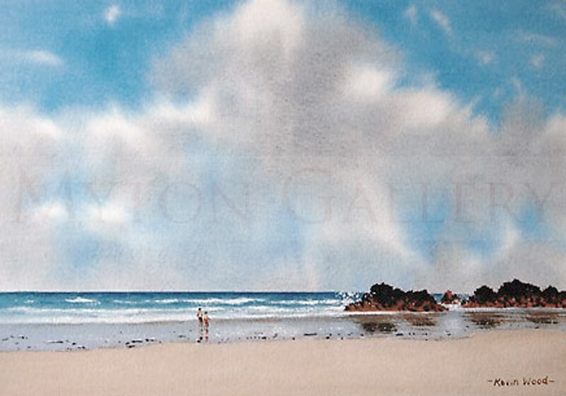 On The Beach Seascape picture by artist Kevin Wood