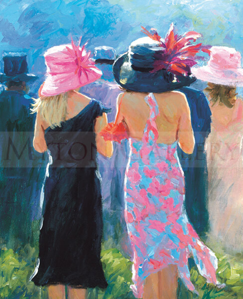At The Races picture by artist Paul Milner